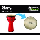 Djembe Stagg DPY 10RD - 10"