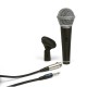 Microfone Samson R21S / Dinâmico Cardióide / Voz / Acompanha cabo e bocal