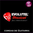 Cordas EVOLUTEL Guitarra EMG9  0.009 / Embalagem econômica / Aço Inox
