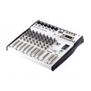 Mesa de som/mixer Staner MX0803 USB (8 canais) / Bluetooth / Pen Drive/ SD / FM
