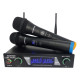Microfone Sem Fio Soundvoice Duplo MM-220SF / Digital 