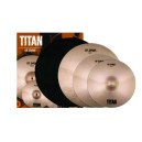 Kit Pratos TITAN Tremor / Liga B8 / 14" 16" 20" + Bag