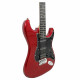 Guitarra Elétrica Giannini G-101 Metallic Red  (MR/BK) HSS