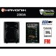 Caixa  Ativa HAYONIK  HUNTER 2000A USB FM - Bi-Amplificada com falante JBL Selenium