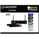 Microfone Waldman UC2100PL -  DUAL UHF Profissional 