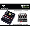 Pedal Nux Amp Force Simulador de amplificador/gabinete