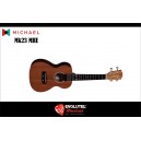 Ukulele Michael Concerto MK23 MHE Elétrico com afinador / Mogno
