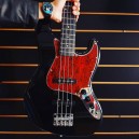 Contra-baixo Giannini Elétrico 4 cordas GB-100 (BK/WH) Preto - Jazz Bass