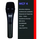 Microfone Com Fio Boxx MCF-4 / Acompanha cabo, suporte, bocal